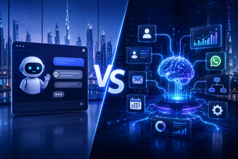 Agentic AI vs Chatbots: Which One Does Your UAE Business Actually Need in 2026?