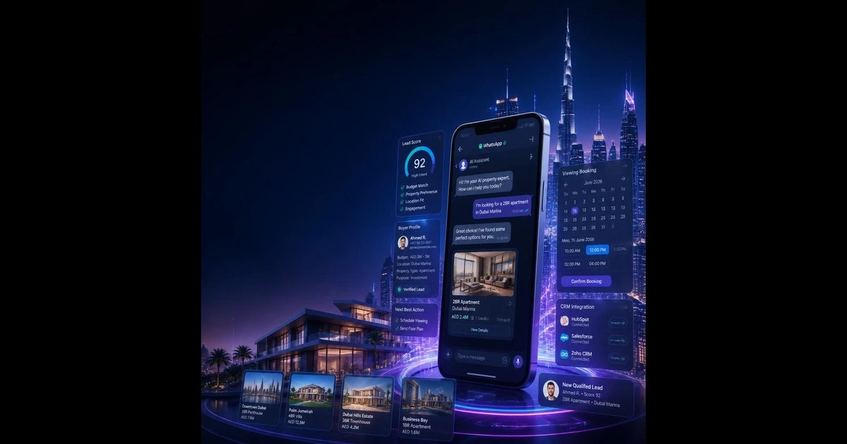 WhatsApp AI Chatbot for Real Estate Dubai: How Agencies Close More Deals in 2026